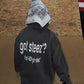 Grey “got steez’?” Hoodie